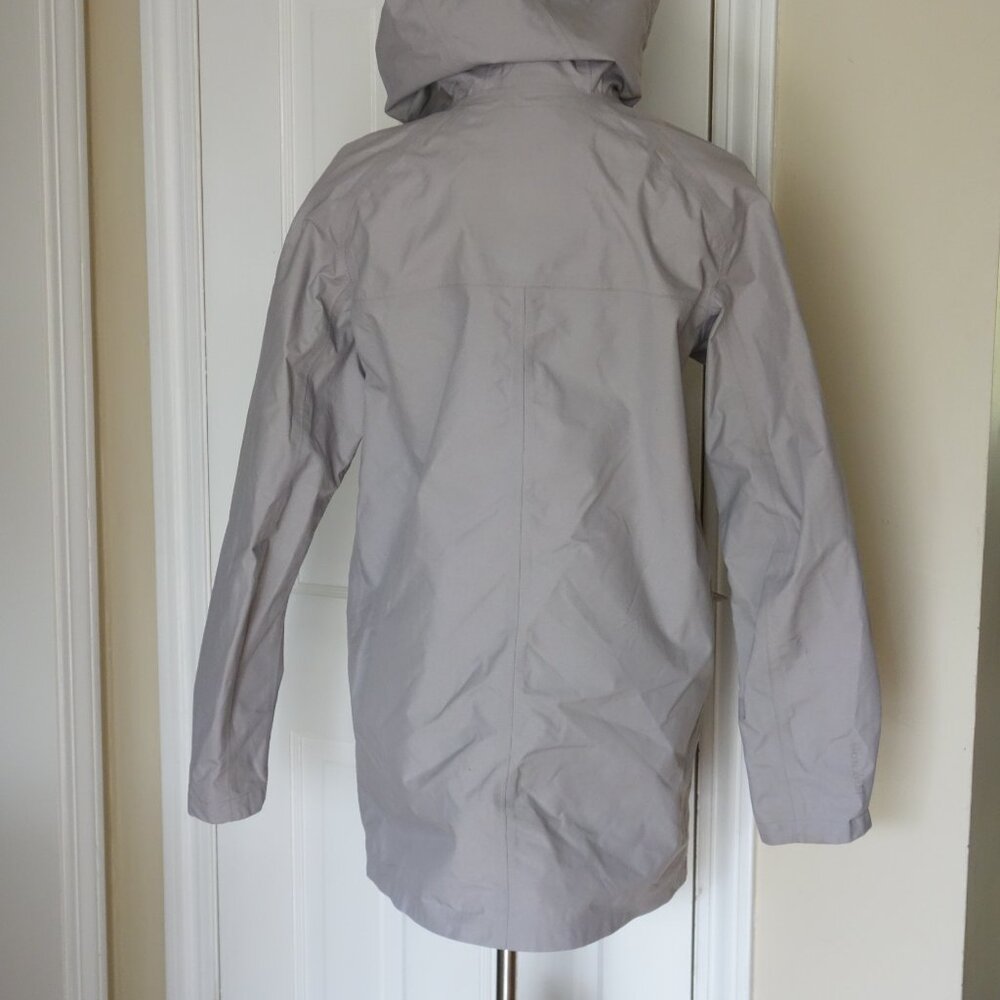 Euc Helly Hansen Elements Light Gray Raincoat Wmn… - image 7